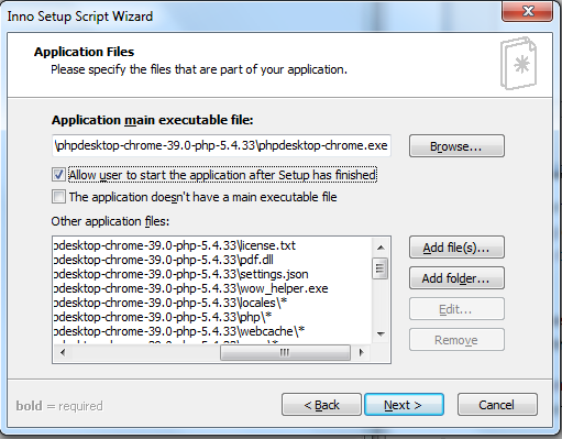 PHP Desktop